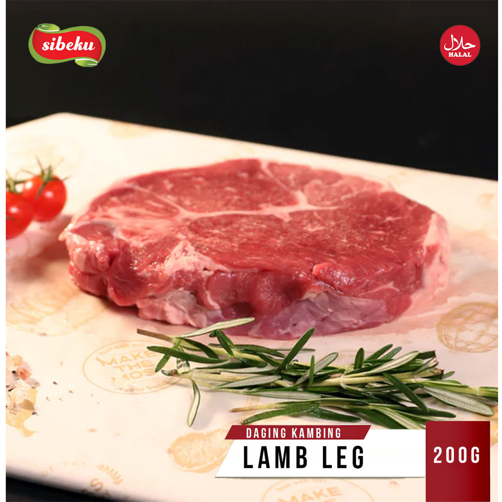 

Daging Paha Kambing Muda / Domba Impor / AUS Lamb Leg Boneless 200g