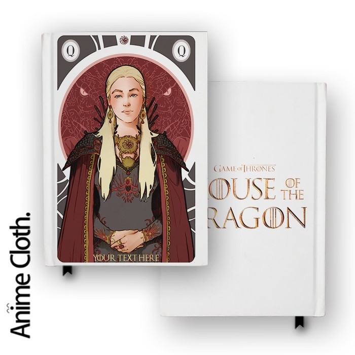 

Buku Catatan Notebook Rhaenyra Targaryen Custom Jurnal Diary Hardcover