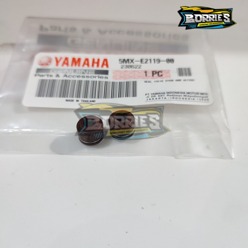 SEAL SIL KLEP 5MX MIO LAMA SMILE SPORTY SOUL NOUVO FINO KARBU ORIGINAL ORI YAMAHA YGP 5MX-E2119-00