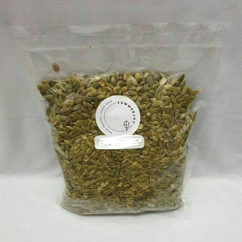 

pekanbaru / PUMPKIN SEED PREMIUM / BIJI LABU MENTAH (100GR) / 100 gr / gram