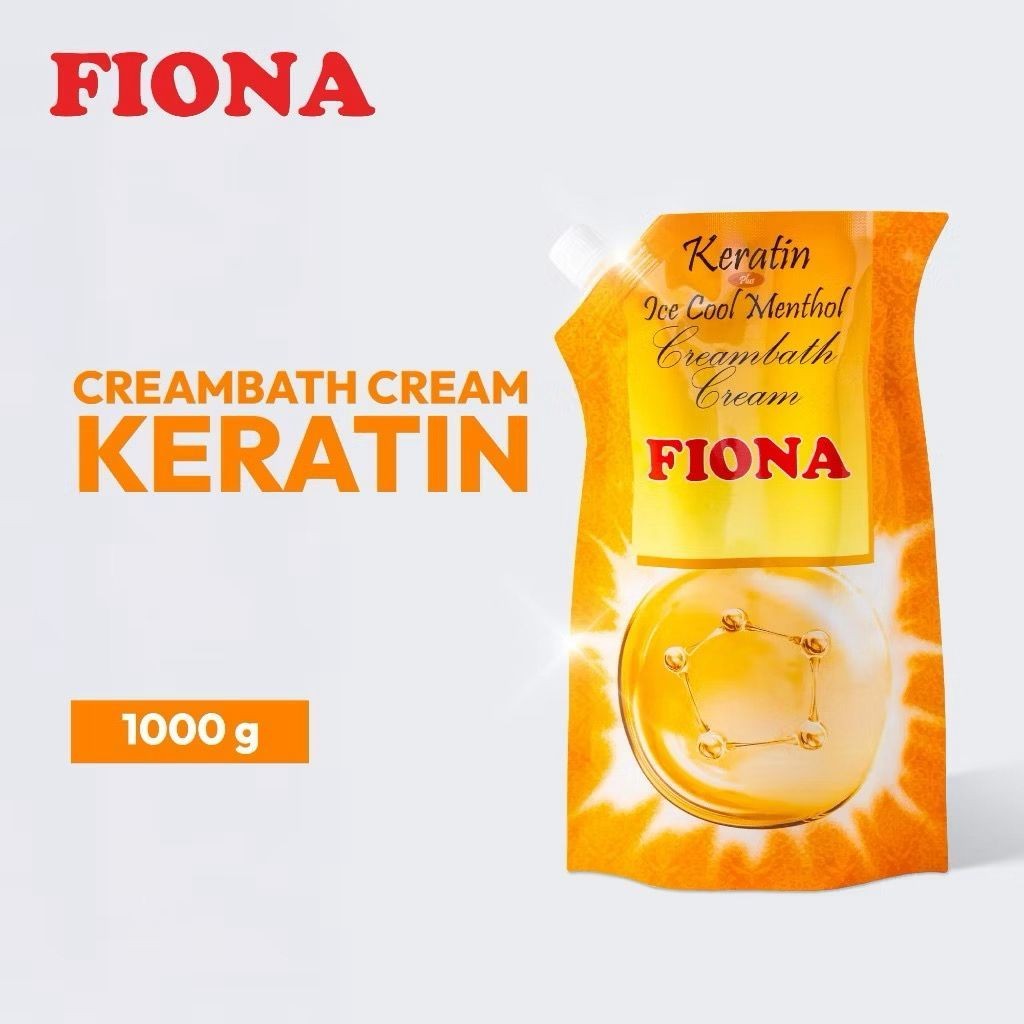 Creambath Keratin Fiona Ice Cool Menthol 1Liter / Fiona Creambath Keratin