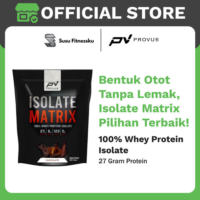 Provus Isolate Matrix 300gr - Whey Protein Isolate - Strawberry