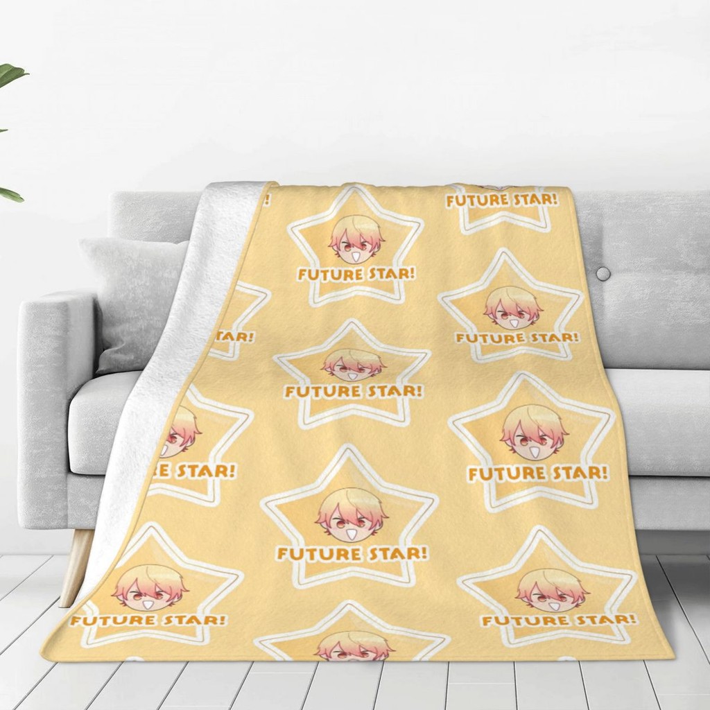 Tsukasa Tenma Future Star Future Star Coral Fleece Plush Throw Blanket Blanket for Home Car Soft Plu