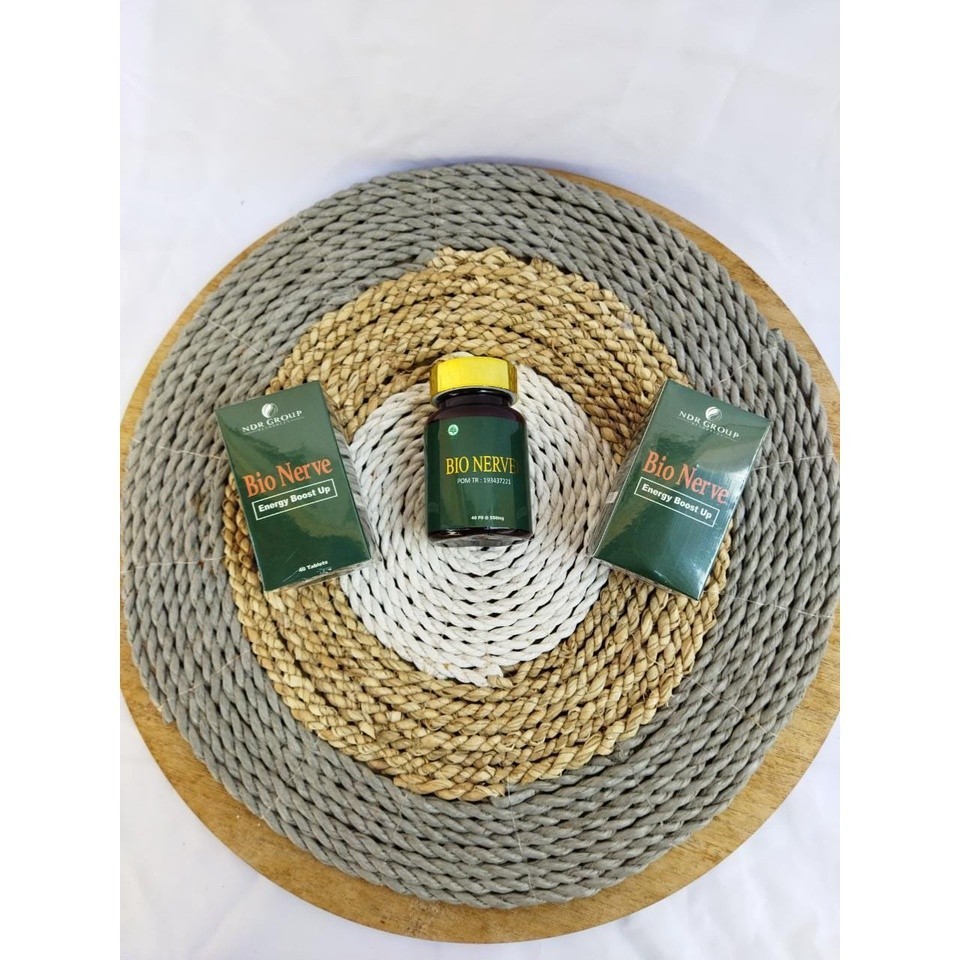 Bio Herbal Nerve Nervee 100% Original Malaysia Dan Bpom Indonesia Asli