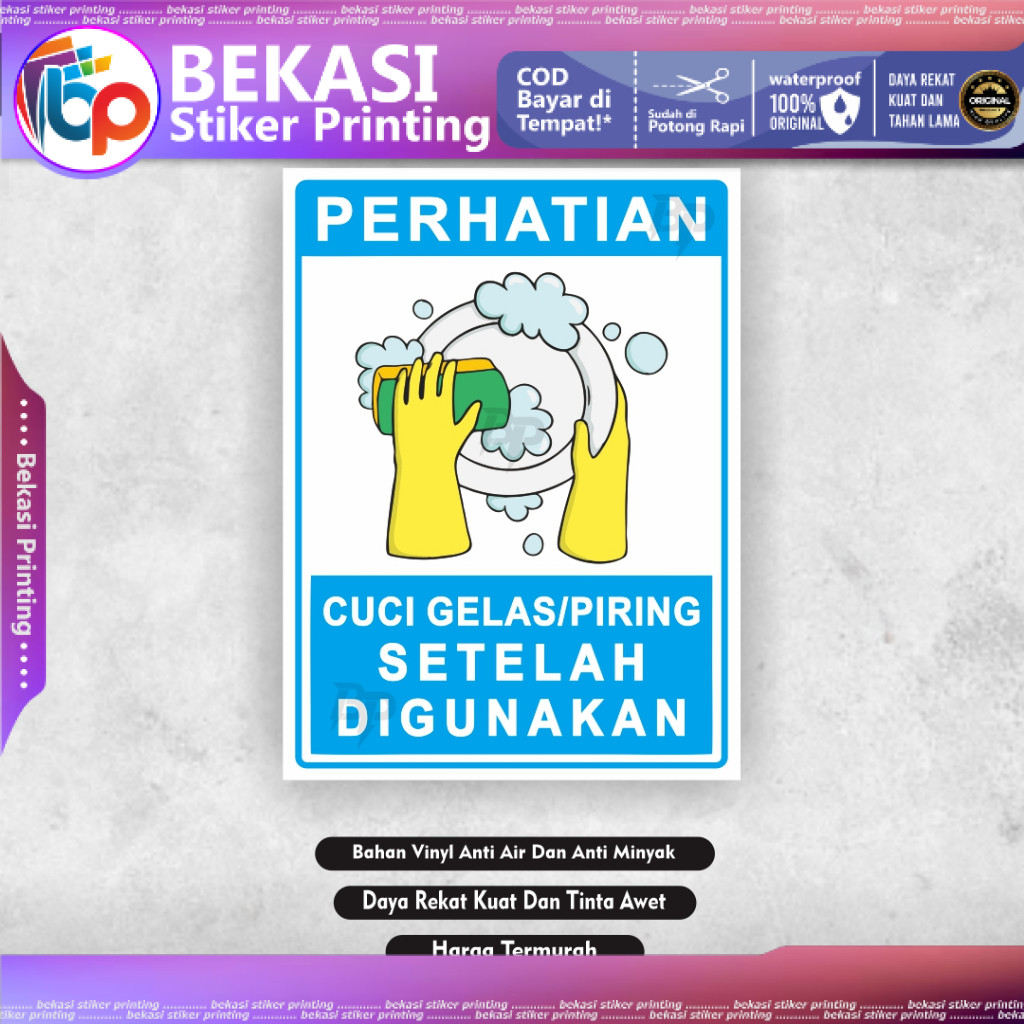 

Stiker Cuci Piring Cuci Piring Gelas Setelah Dipakai Stiker Cuci Gelas Stiker Cuci Sendok Garpu