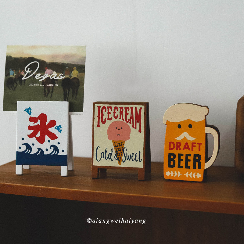 

Cafe Beer Style Name Card Holder Clips Picture Memo Note Photo Stand Office Supply Home Decoration