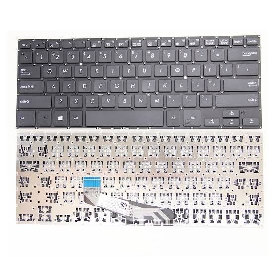 Keyboard Asus Vivobook Flip 14 TP401 TP401c TP401ca TP401m Tp401ma hitam