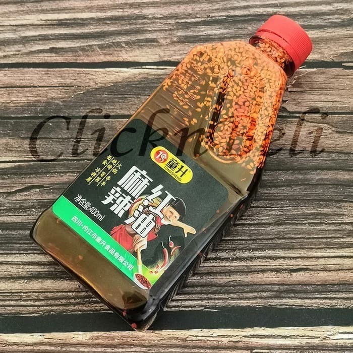 

Mala Chili Oil/ Mala Hotpot Oil Base/Sichuan mala peppercorn chili oil - 1 Botol