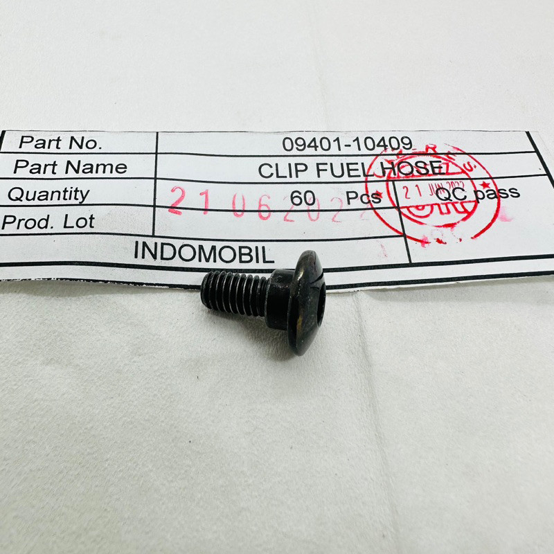 90106-MM4-000 Baut L Sayap Tangki Screw Pan 6X14 CB 150 R Old LED Cbr  Cover body L baut 10