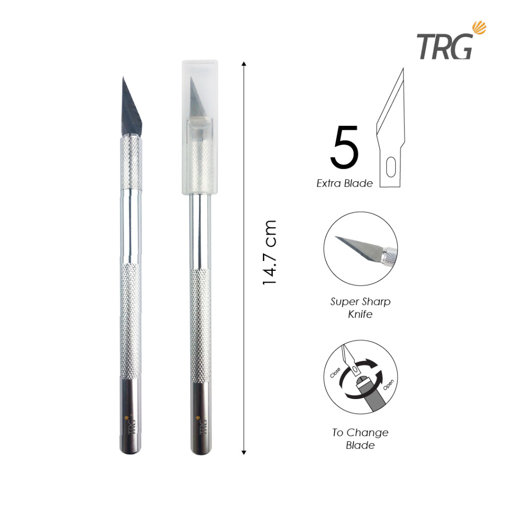 

CRAFTING ART KNIFE TRG / TRG CUTTER PEN CU-137 / PISAU UKIR TRG