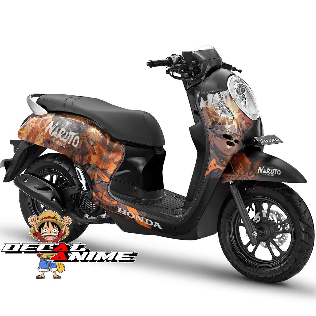 Stiker Decal Scoopy Full Body Scoopy FI Sporty Stylish Fashion Prestige New 2025 - Naruto