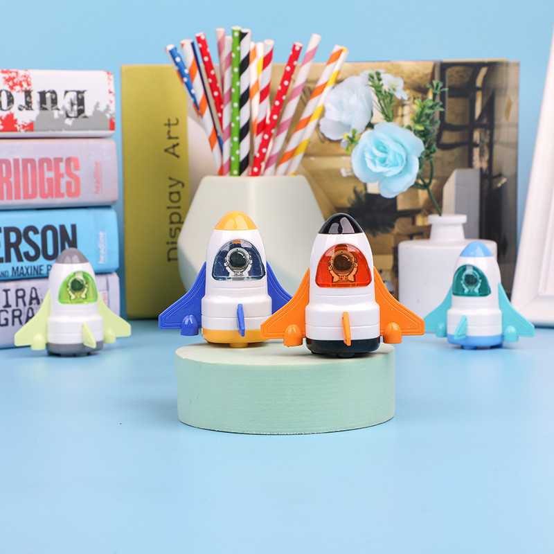 

Aircraft Pencil Sharpener Cute Design Pencil Sharpener Children's Creative Stationery Cartoon Portable Pencil Sharpener 연필깎이