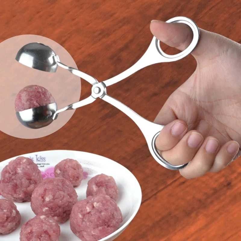 

READY STOCK!!! { BISA COD } Transhome Meatball Spoon Scoop Gunting Sendok Pembuat Bakso - D0985 TERMURAH!!!