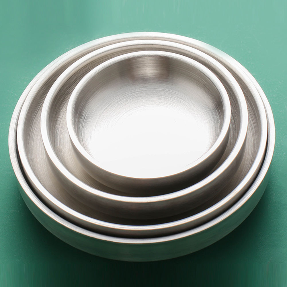 Stainless Steel Bowl Bowl Holder Korean Korean Cuisine Rice Bowl Small Bowl Stainless Steel Kitchen 