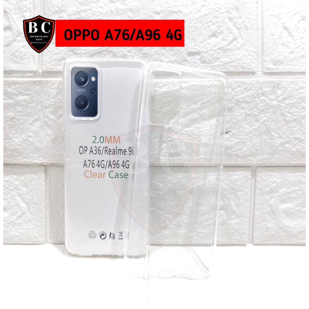 CASE OPPO A96 A76 – TPU HD 2MM OPPO A76 OPPO A96 - BC1