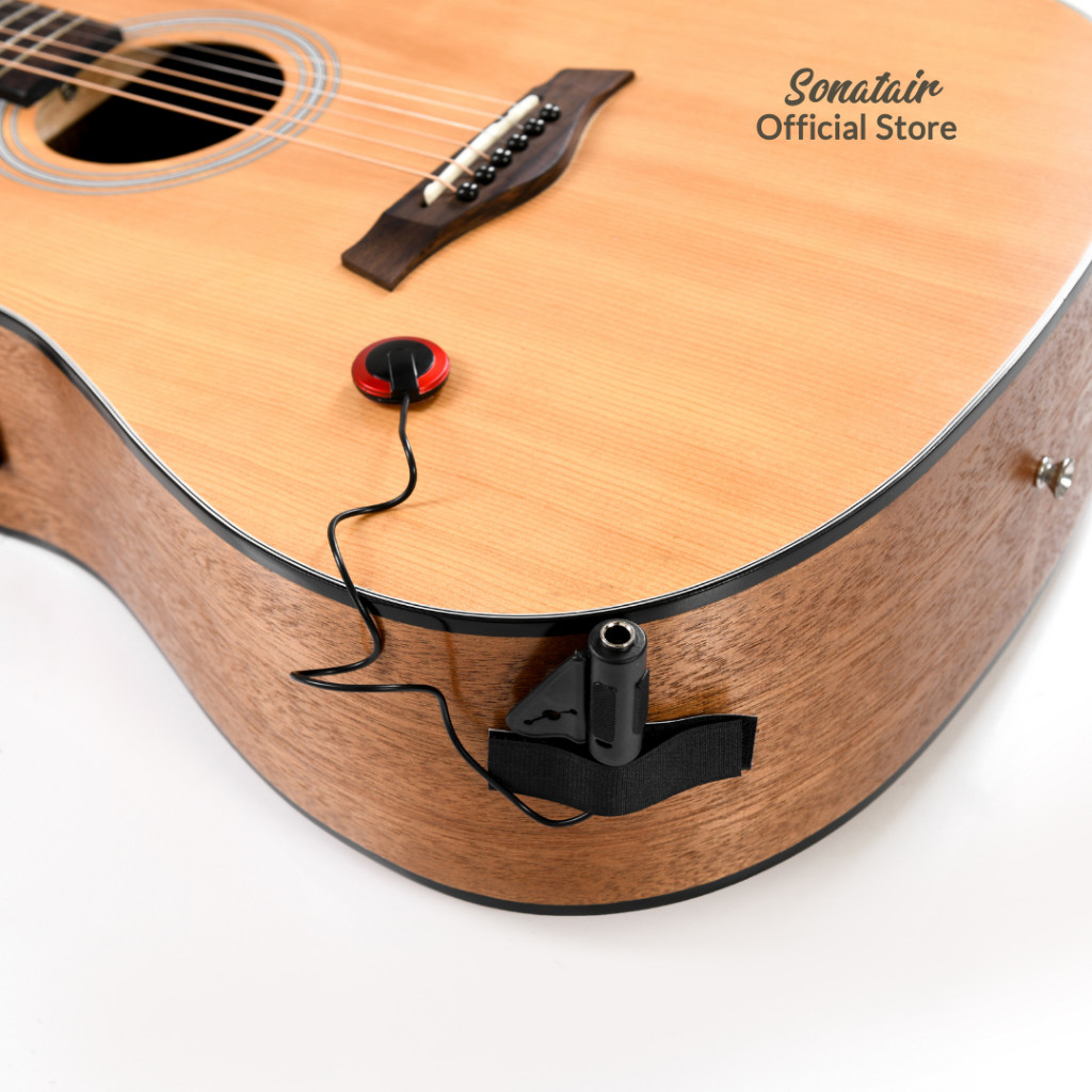 Sonatair Pickup Spul Gitar Tempel ST01 Untuk Gitar, Bass, Violin, Biola & Alat Musik Lainnya