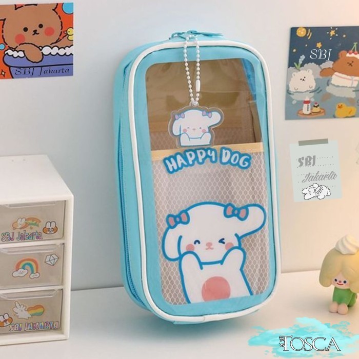 

New Arrival Tempat pensil anak perempuan cewek Pencil case besar waterproof Kawaii - TOSCA