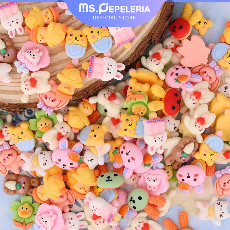 

3D Stiker kartun lucu/4 buah/tas 3D Stiker Kartun Lucu Diary Jurnal Alat Tulis Serpihan Scrapbooking DIY Stiker-Ms.Pepeleria