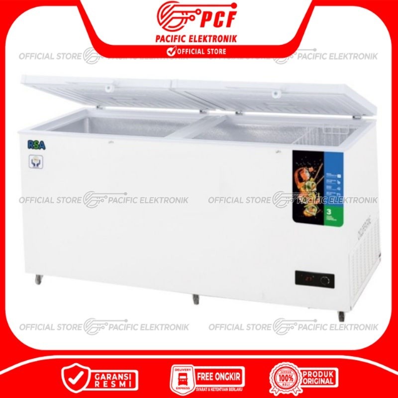 CUCI GUDANG Box Freezer RSA 500liter CF-600H / CF600