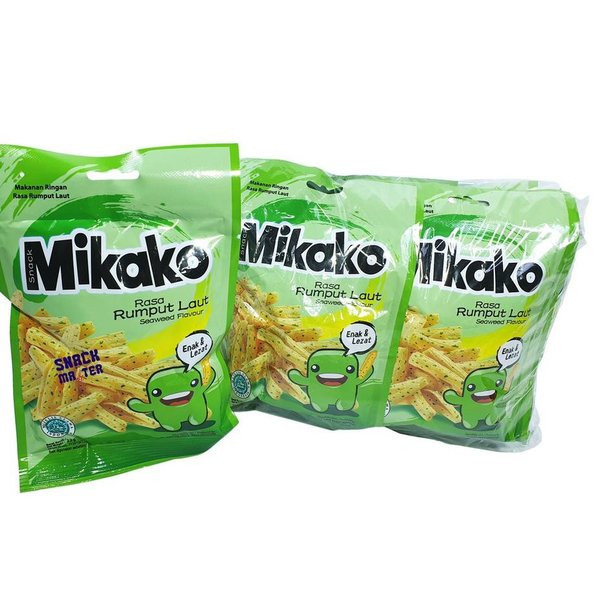 

Mikako Snack Aneka Rasa - Netto 10 bks x 22 gr