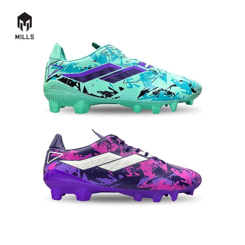 Sepatu Sepakbola Dewasa Mills Vulcan / Sepatu Bola Vulcan Mills FG / Jersey Sporty