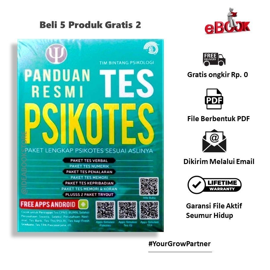 

PANDUAN RESMI TES PSIKOTES - Cosmos