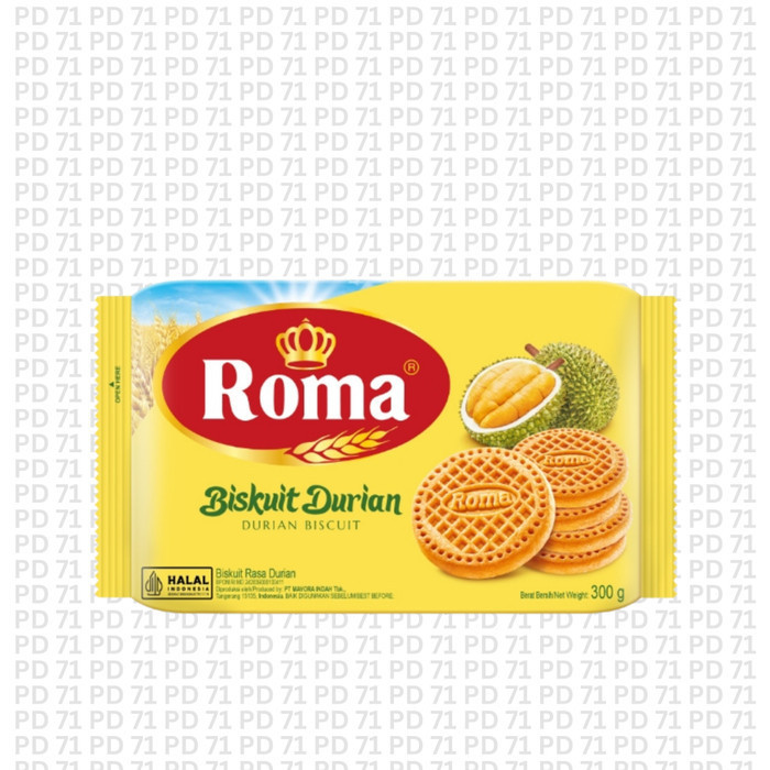 

Roma Biskuit Durian 300 gr
