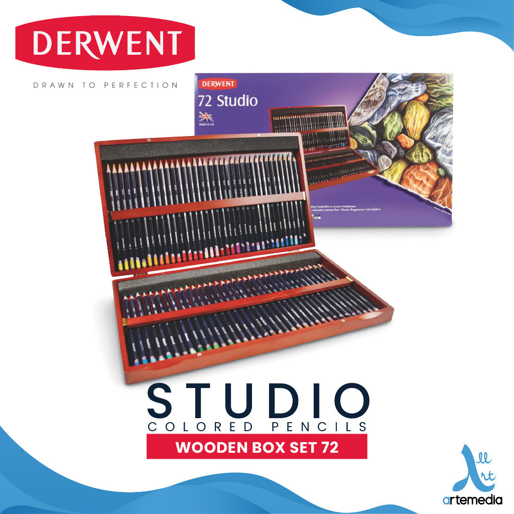 

Derwent Studio 72 Pencil Color Set Pensil Warna