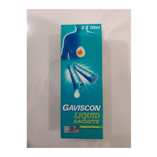 Obat Maag Gaviscon Liquid (5 Sachets)