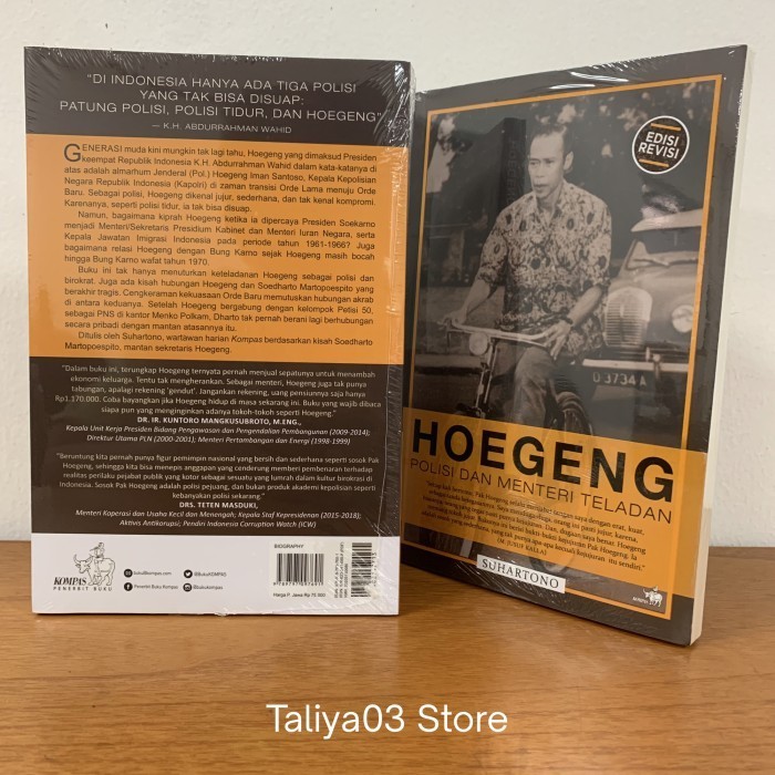 Terlaris ✨ -Buku Hoegeng Polisi Dan Menteri Teladan