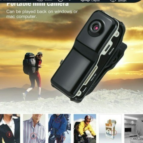 KAMERA TERSEMBUNYI MINI CAMERA PENGINTAI SPY CAM TANPA KABEL HD TPB