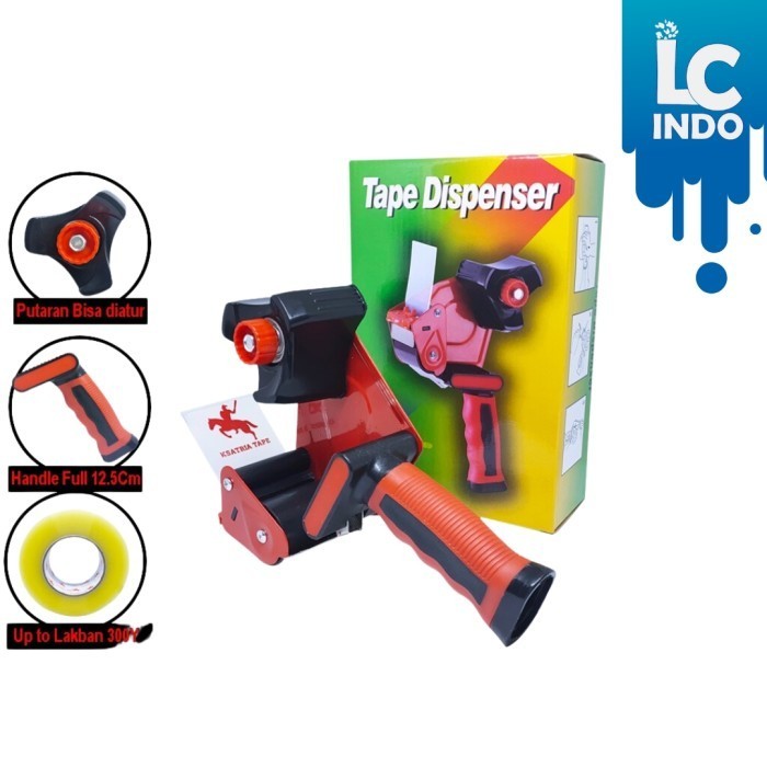 

Dispenser lakban 2 inch gagang / Cutter lakban 2 inch