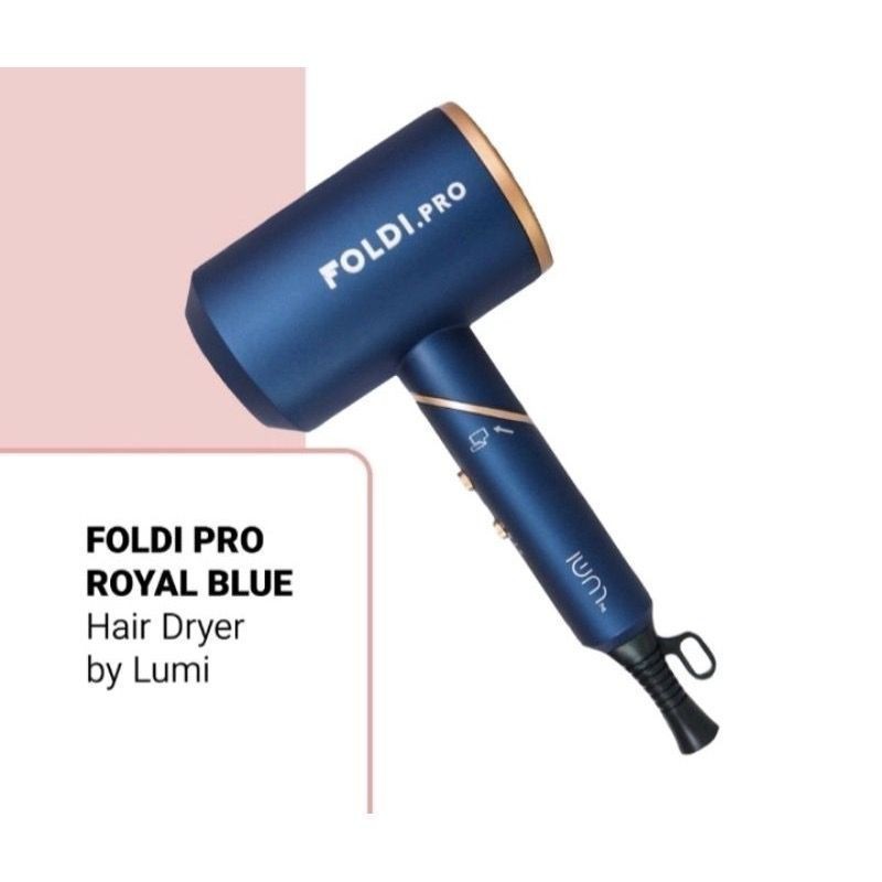 Alat Pengerting Rambut Lumi Professioanl / Hairdryer Lipat Hairdryer Lumi /