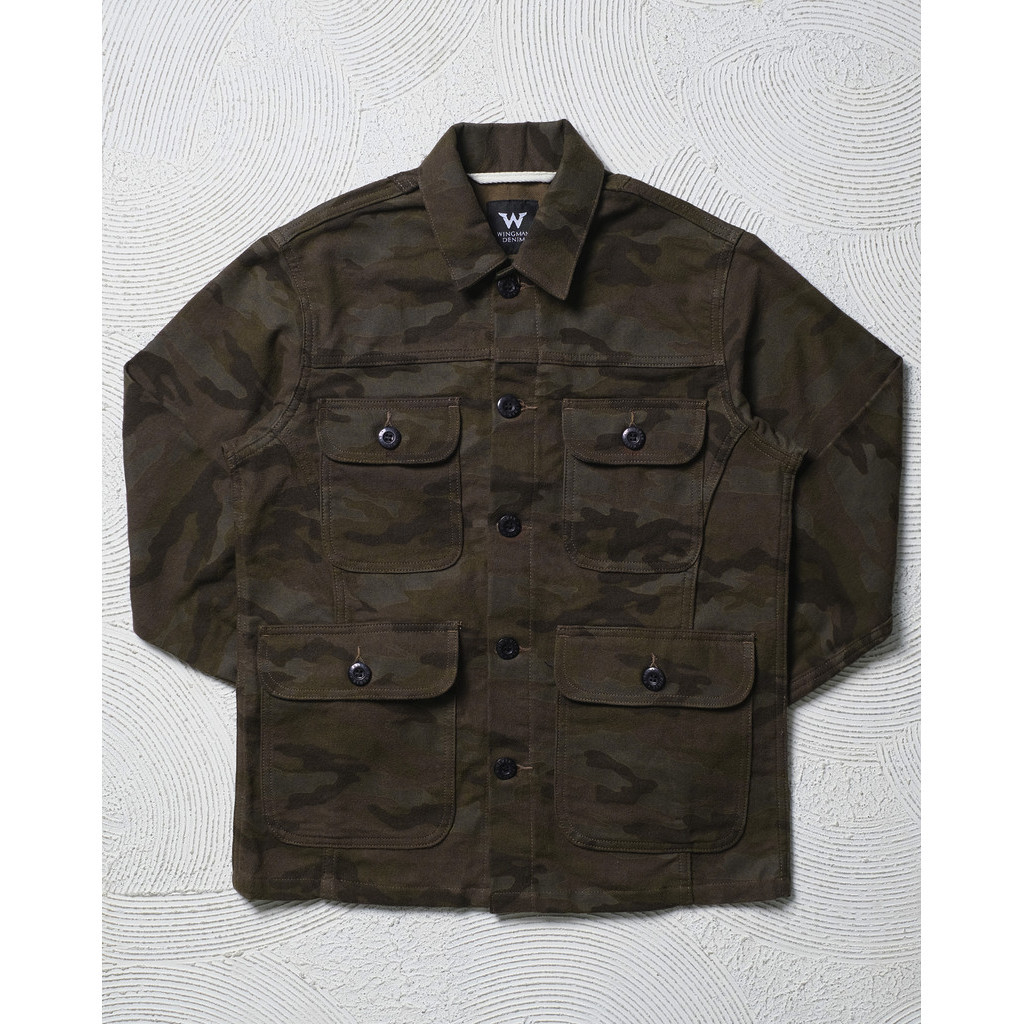 WINGMAN DENIM - WORK JACKET | JUNGLE BROWN CAMO