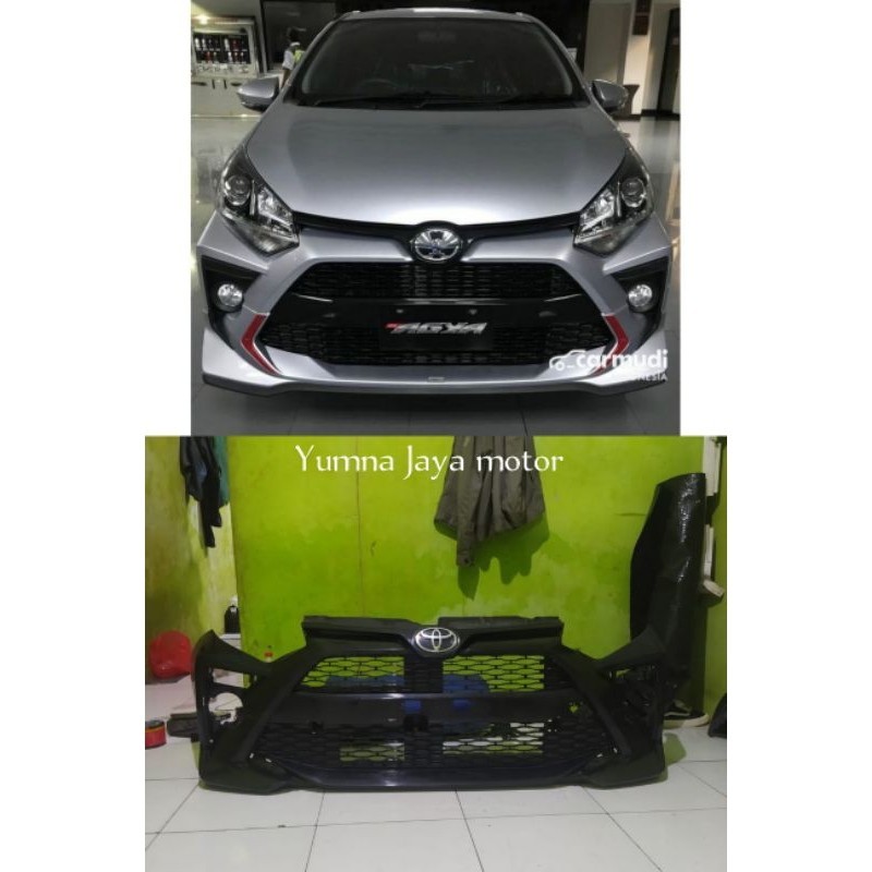 bemper depan agya tahun 2022