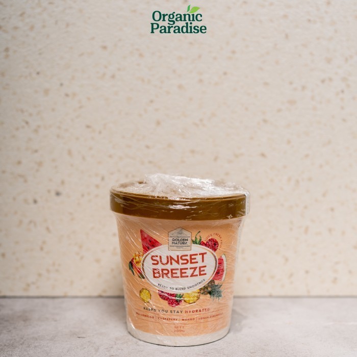 

Golden Natura Sunset Breeze Ready To Blend Smoothies / Siap Di Blend 200 gram