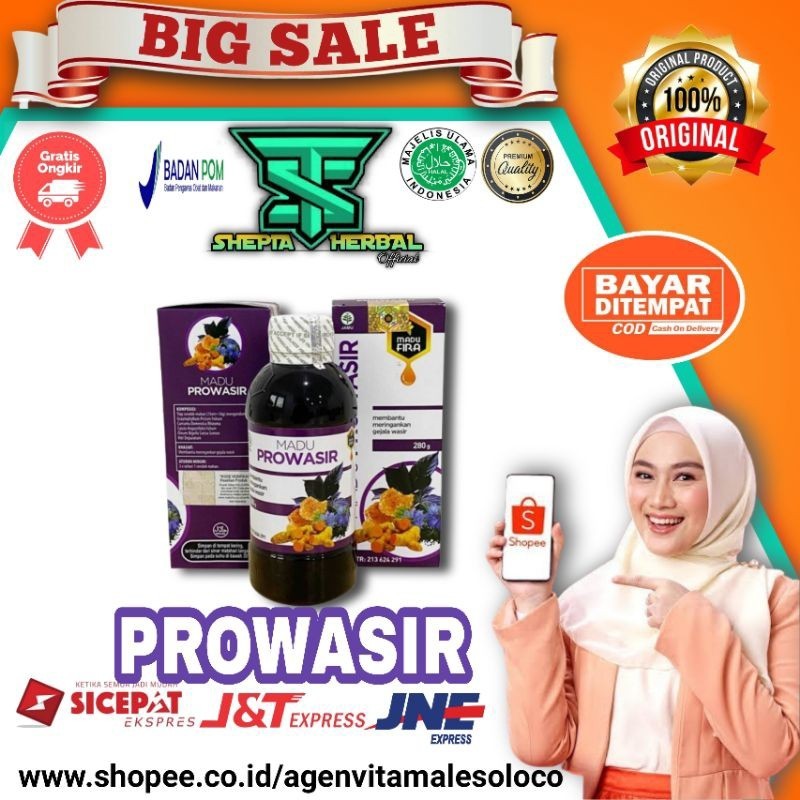 

Paket 3 Botol Madu Prowasir Asli Madu Herbal Mengatasi Ambeien Wasir Ambeyen Luar Dalam Ampuh - PRO( Gratis Ongkir & COD )