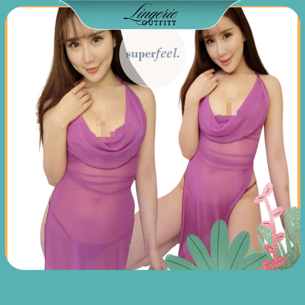 Terlaris Pakaian Lingerie Sexy wanita Sleepwear pajamas baju tidur sexy wanita Baju tidur setelan Se