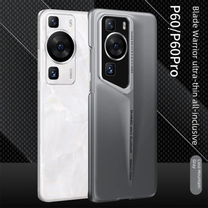 Huawei P60 / P60 Pro Case New Blade Series Casing Cover P 60 Pro Huawei - TITAN GREY