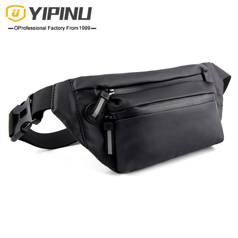 Tas Selempang Pria Wanita YIPINU YQM-1 Waistbag Pria Waterproof BAEOS