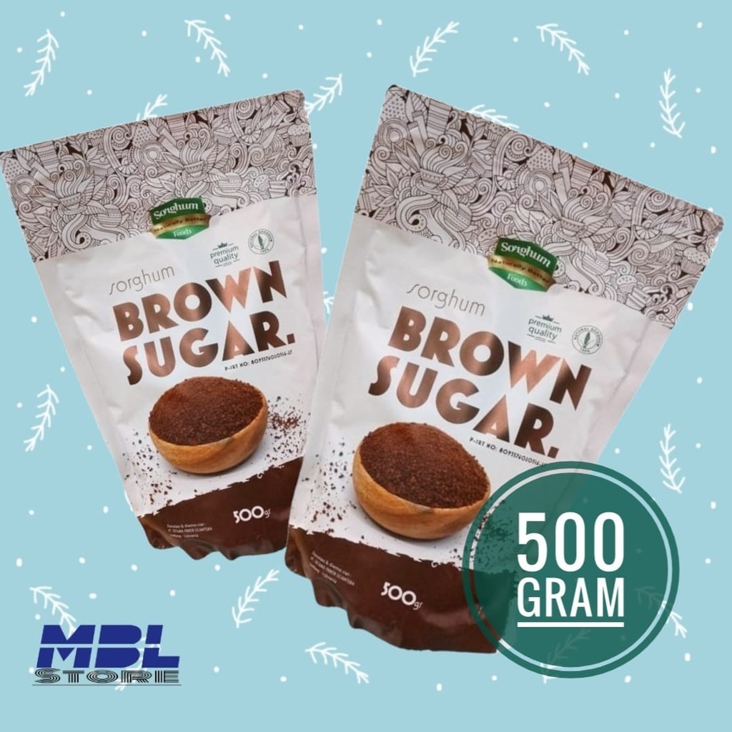 

Brown sugar sorghum foods 500 grm