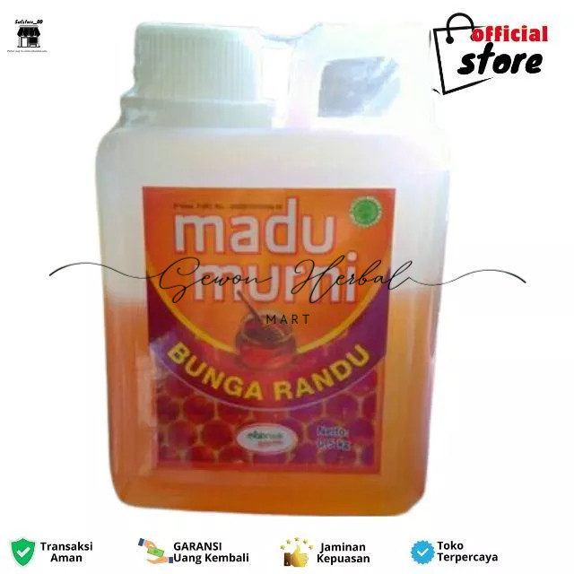 

TERMURAHHH!!! Madu Randu Mabruk 500 Gram 1/2 Kg Asli Murah