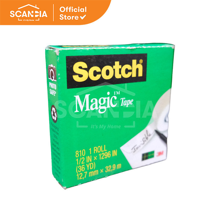 

SCANDIA Lakban Magic Tape 1/2 x 36Y (810-S36)