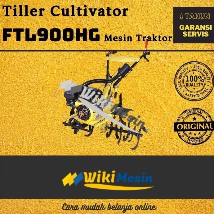 Paket Diskon  Spesial  Promo   Mesin Bajak Sawah Traktor Mini Tiller Cultivator Firman FTL 900HG