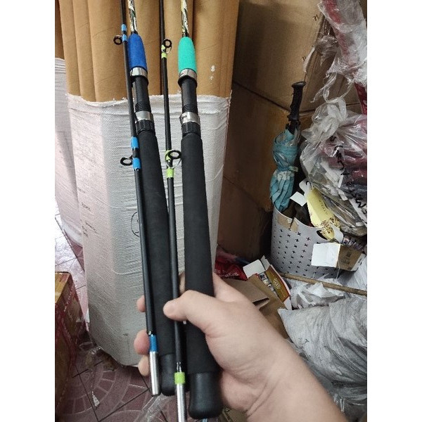 Joran Fiber Solid Padat Daido Jurassic 150cm 165cm 180cm 210cm 240cm 270cm Full Busa