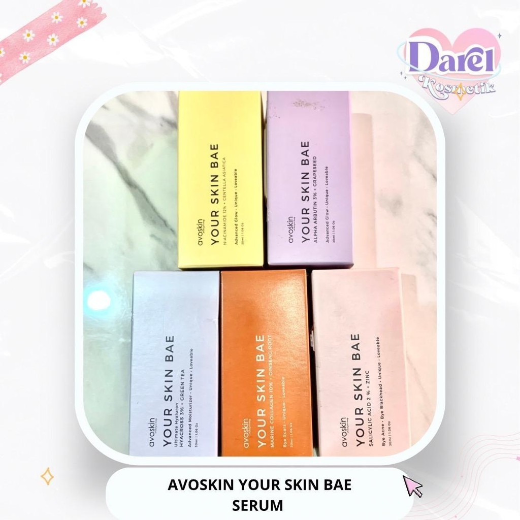 Avoskin Your Skin Bae Serum Rejuvenating Essence Wajah