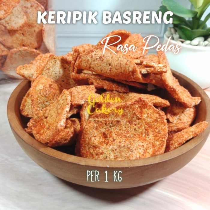 

ST BASRENG PALING LARIS BAKSO GORENG PEDAS ISI 1.000 GRAM (1KG)