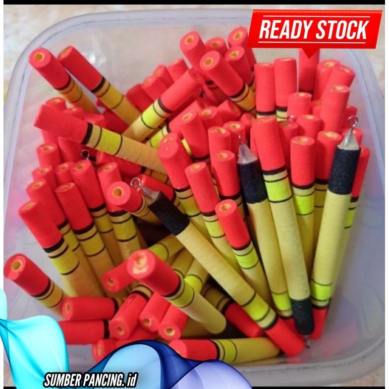 Pelampung spon panjang - kumbul busa harga per pcs