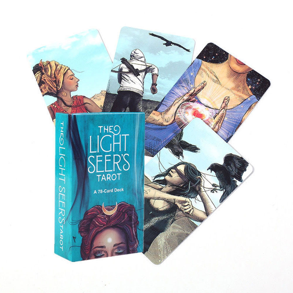 High-Quality The Light Seers Tarot Card Leisure Entertainment Games Card Family Gatherings Tarot Gam
