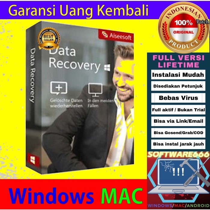 Software Recovery Data Hilang: Aiseesoft Data Recovery 1.2 [WIN] - SOFTWARE - APLIKASI - PC